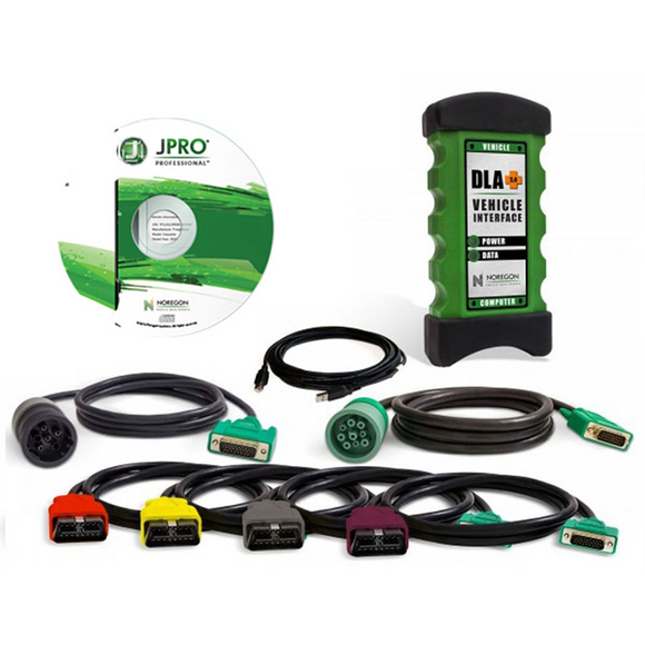 2024 V2 JPRO DLA+2.0 Diesel JPRO Diagnostic Service Kit Heavy Duty Truck Scanner with software - MHH Auto Shop