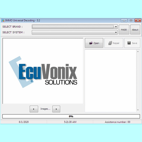 Hot Sell EcuVonix 3.2 IMMO Universal Decoding V3.2 Remove IMMO Off + Keygen Unlimited Crack - MHH Auto Shop