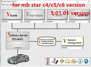 Hot sell For MB STAR C4 SD C5 Offline Programming By-pass TIPS Vediamo 5.01.01 Engineering Software SCN VEDOC CODING - MHH Auto Shop